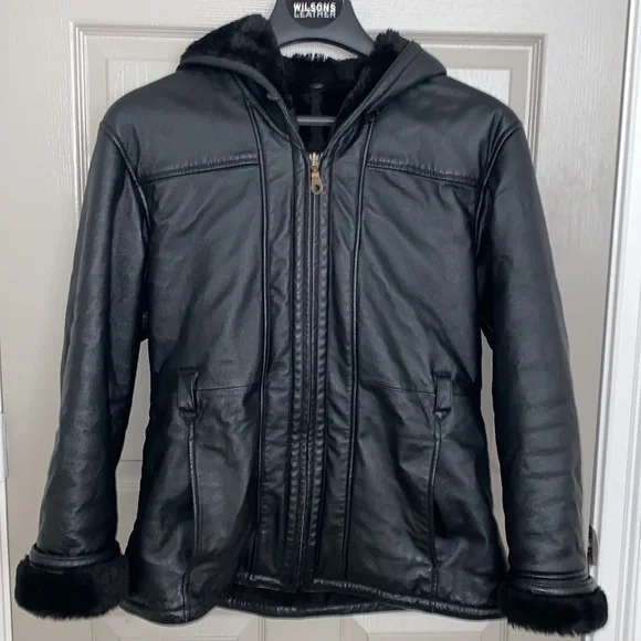 Wilson’s Leather Genevieve leather jacket, women’s Medium - Picture 4 of 16